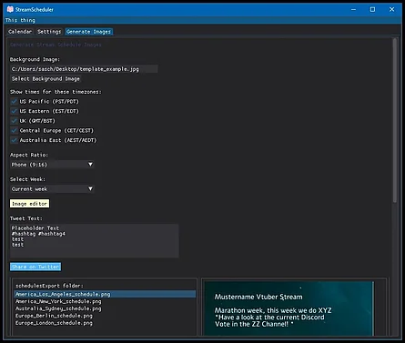 Generate Images tab