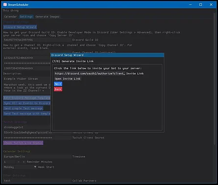 Discord Event Wizard