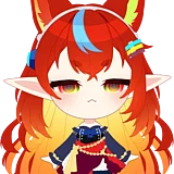 Chibi Aika, unimpressed, flat look