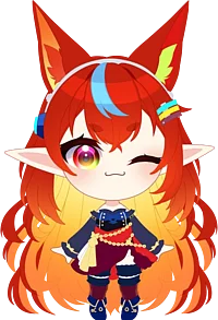 Chibi Aika, wink